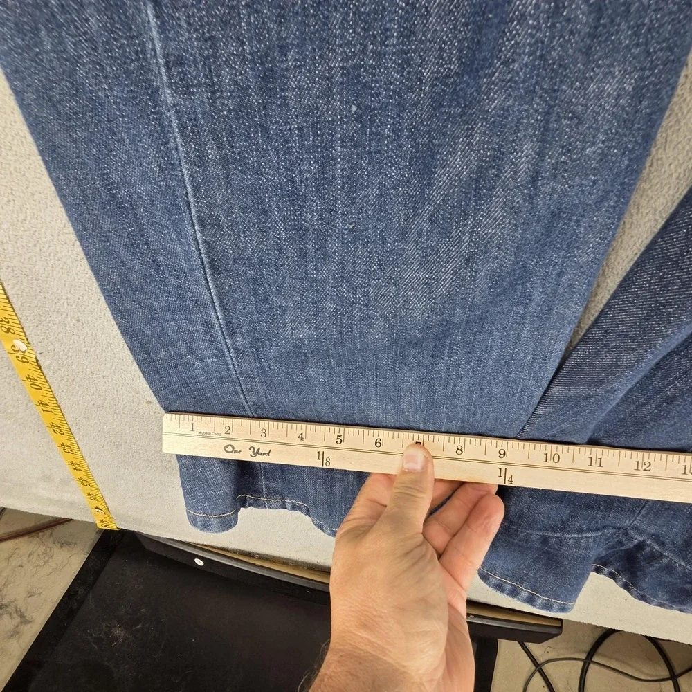 Vintage Levis Engineered Jeans Mens 33x34 Blue Twisted Medium Wash Button Fly